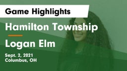 Hamilton Township  vs Logan Elm  Game Highlights - Sept. 2, 2021