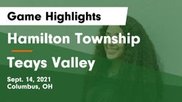 Hamilton Township  vs Teays Valley  Game Highlights - Sept. 14, 2021