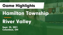 Hamilton Township  vs River Valley  Game Highlights - Sept. 25, 2021