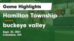 Hamilton Township  vs buckeye valley  Game Highlights - Sept. 25, 2021