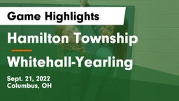 Hamilton Township  vs Whitehall-Yearling  Game Highlights - Sept. 21, 2022