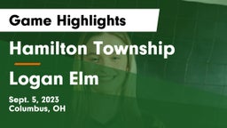 Hamilton Township  vs Logan Elm  Game Highlights - Sept. 5, 2023