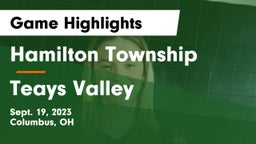Hamilton Township  vs Teays Valley  Game Highlights - Sept. 19, 2023