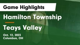 Hamilton Township  vs Teays Valley  Game Highlights - Oct. 12, 2023
