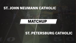 Matchup: St. John Neumann vs. St. Petersburg Catholic  2016