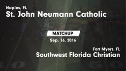 Matchup: St. John Neumann vs. Southwest Florida Christian  2016