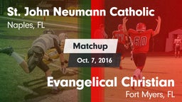 Matchup: St. John Neumann vs. Evangelical Christian  2016