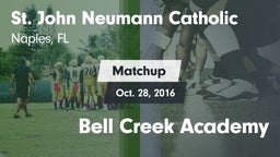 Matchup: St. John Neumann vs. Bell Creek Academy 2016