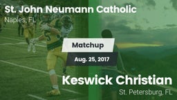 Matchup: St. John Neumann vs. Keswick Christian  2017