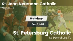 Matchup: St. John Neumann vs. St. Petersburg Catholic  2017