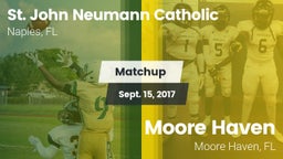 Matchup: St. John Neumann vs. Moore Haven  2017