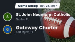 Recap: St. John Neumann Catholic  vs. Gateway Charter  2017