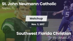 Matchup: St. John Neumann vs. Southwest Florida Christian  2017