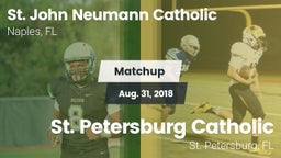 Matchup: St. John Neumann vs. St. Petersburg Catholic  2018