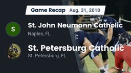 Recap: St. John Neumann Catholic  vs. St. Petersburg Catholic  2018