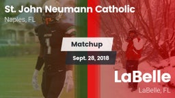 Matchup: St. John Neumann vs. LaBelle  2018