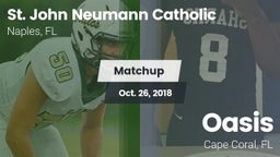 Matchup: St. John Neumann vs. Oasis  2018