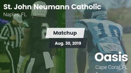 Matchup: St. John Neumann vs. Oasis  2019