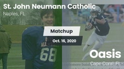 Matchup: St. John Neumann vs. Oasis  2020