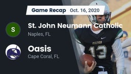 Recap: St. John Neumann Catholic  vs. Oasis  2020