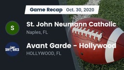Recap: St. John Neumann Catholic  vs. Avant Garde - Hollywood 2020