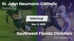 Matchup: St. John Neumann vs. Southwest Florida Christian  2020