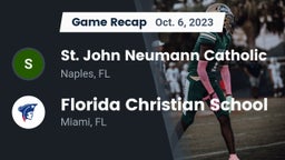 Recap: St. John Neumann Catholic  vs. Florida Christian School 2023