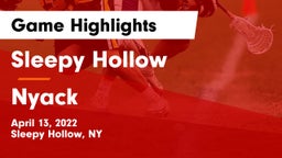 Sleepy Hollow  vs Nyack  Game Highlights - April 13, 2022