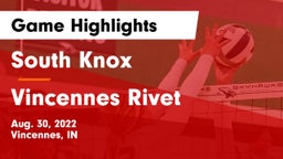 South Knox  vs Vincennes Rivet  Game Highlights - Aug. 30, 2022