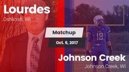 Matchup: Lourdes  vs. Johnson Creek  2017