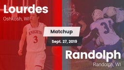 Matchup: Lourdes  vs. Randolph  2019