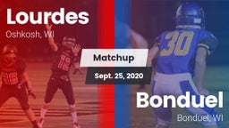 Matchup: Lourdes  vs. Bonduel  2020