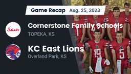 Recap: Cornerstone Family Schools vs. KC East Lions 2023