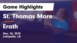 St. Thomas More  vs Erath Game Highlights - Dec. 26, 2018