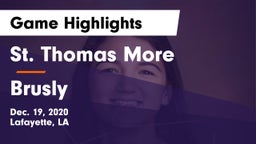 St. Thomas More  vs Brusly  Game Highlights - Dec. 19, 2020