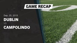 Recap: Dublin  vs. Campolindo  2015