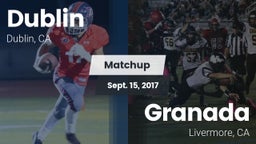 Matchup: Dublin  vs. Granada  2017