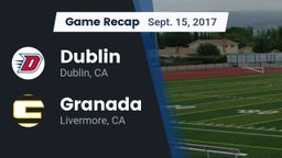 Recap: Dublin  vs. Granada  2017