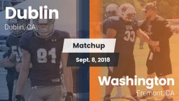 Matchup: Dublin  vs. Washington  2018