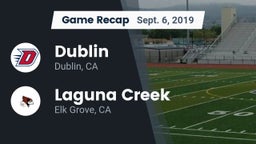 Recap: Dublin  vs. Laguna Creek  2019