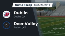 Recap: Dublin  vs. Deer Valley  2019