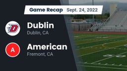 Recap: Dublin  vs. American  2022