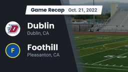 Recap: Dublin  vs. Foothill  2022