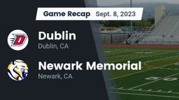 Recap: Dublin  vs. Newark Memorial  2023