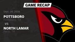 Recap: Pottsboro  vs. North Lamar  2016