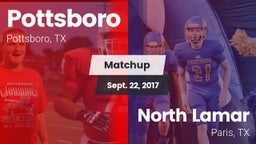 Matchup: Pottsboro High vs. North Lamar  2017