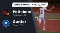 Recap: Pottsboro  vs. Gunter  2019