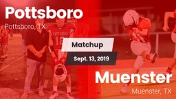 Matchup: Pottsboro High vs. Muenster  2019