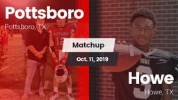 Matchup: Pottsboro High vs. Howe  2019