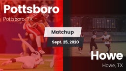 Matchup: Pottsboro High vs. Howe  2020